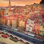 Lumineux Vue Et Jardin Exceptionnel 3 Etoiles Menton