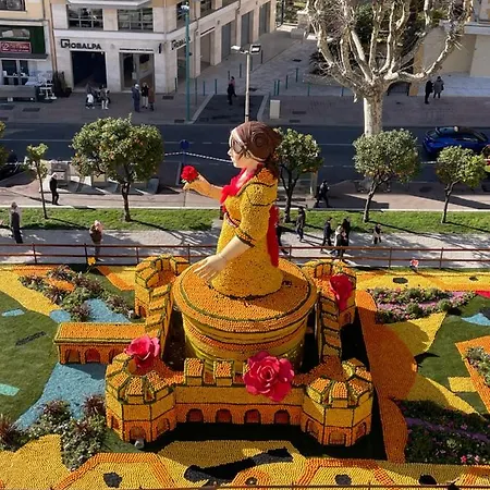 Centre Vue Imprenable Sur Et Jardin Bioves Menton