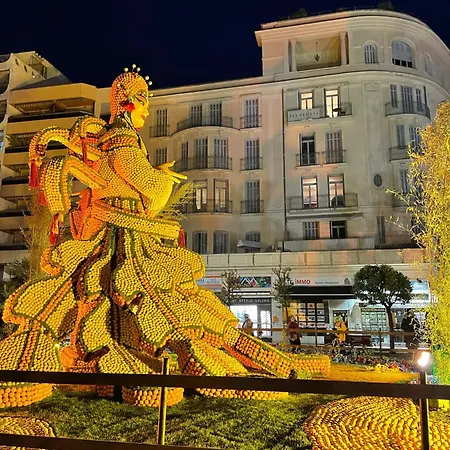 Centre Vue Imprenable Sur Et Jardin Bioves Menton